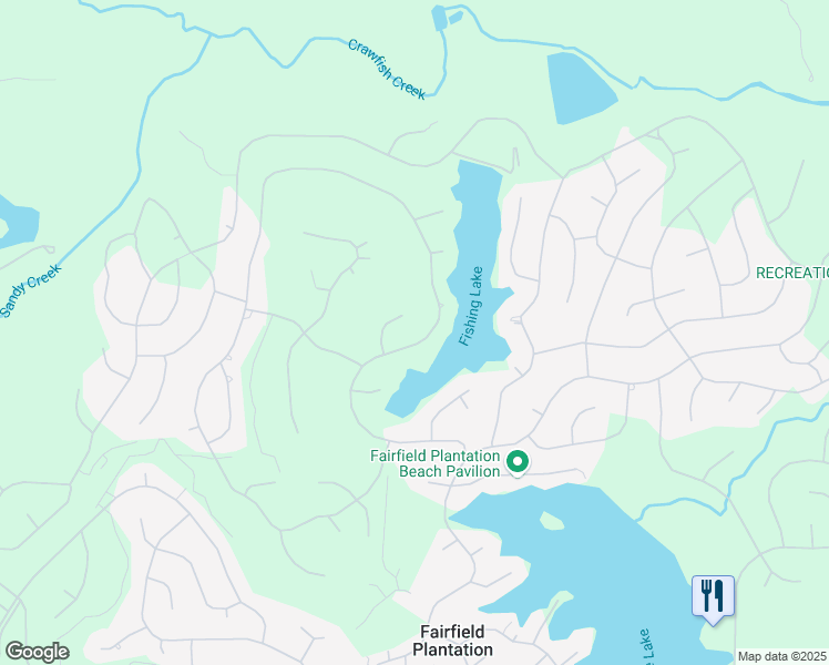 map of restaurants, bars, coffee shops, grocery stores, and more near 7303 Tara Drive in Villa Rica