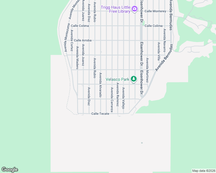 map of restaurants, bars, coffee shops, grocery stores, and more near 54552 Avenue Obregon in La Quinta