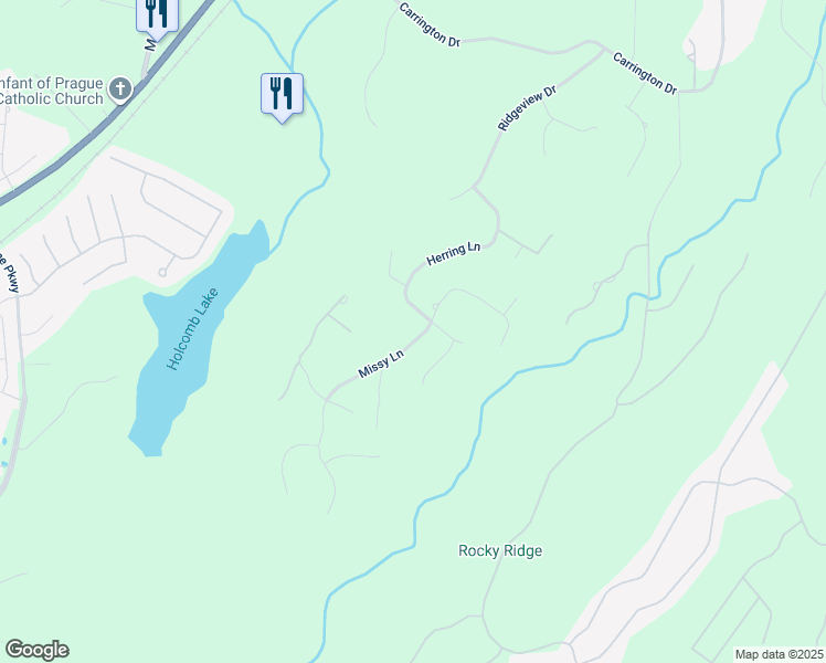 map of restaurants, bars, coffee shops, grocery stores, and more near 5184 Missy Lane in Trussville