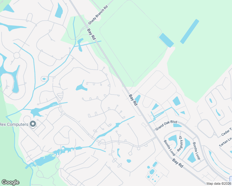 map of restaurants, bars, coffee shops, grocery stores, and more near 183 River Reach Drive in Myrtle Beach