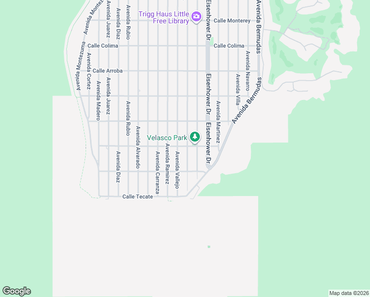 map of restaurants, bars, coffee shops, grocery stores, and more near 77643 Calle Temecula in La Quinta