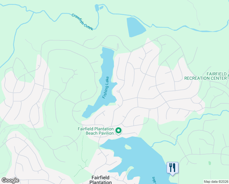 map of restaurants, bars, coffee shops, grocery stores, and more near 5194 Fern Ct in Villa Rica