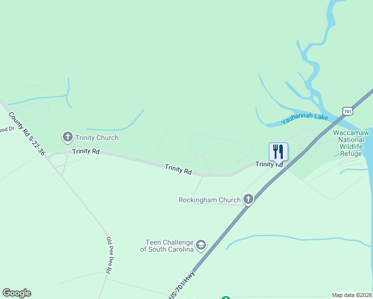 map of restaurants, bars, coffee shops, grocery stores, and more near 55 Rolling Oak Drive in Georgetown