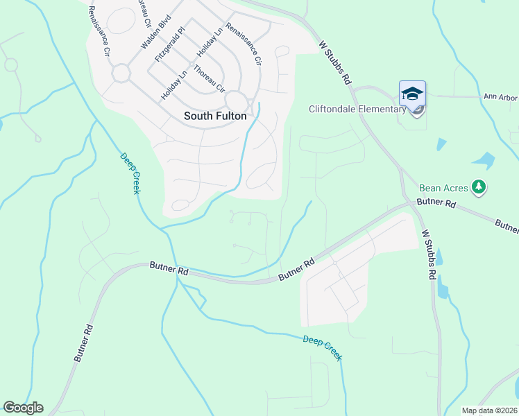 map of restaurants, bars, coffee shops, grocery stores, and more near 3927 Margaux Drive in Atlanta
