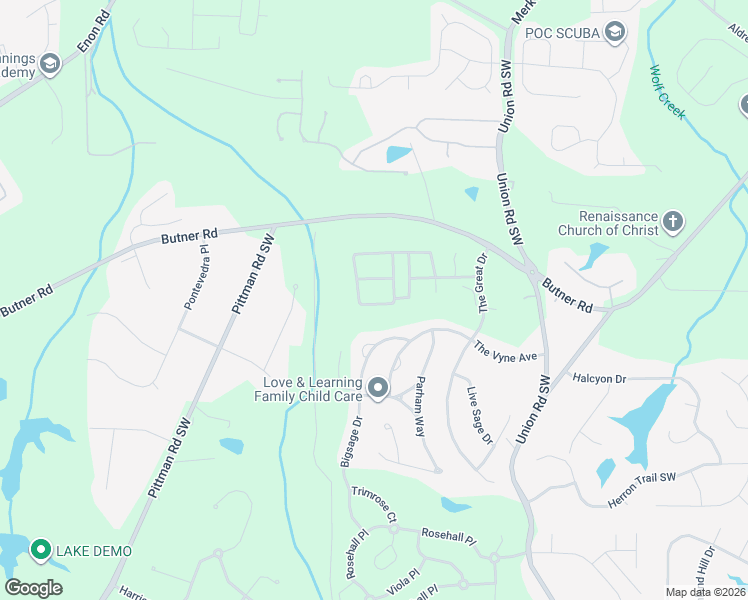 map of restaurants, bars, coffee shops, grocery stores, and more near 3791 Uppark Drive in Atlanta