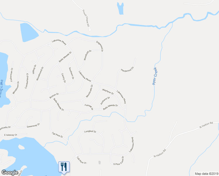 map of restaurants, bars, coffee shops, grocery stores, and more near 6093 Wayfarer Drive in Villa Rica