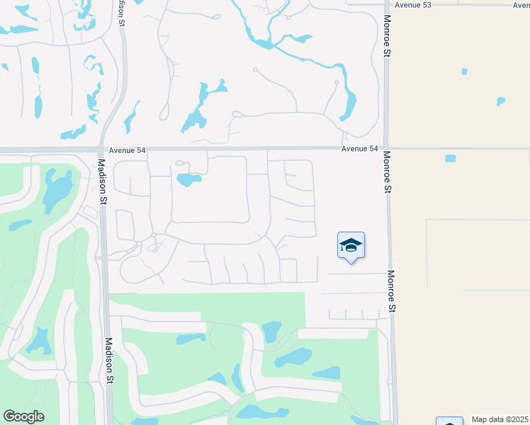 map of restaurants, bars, coffee shops, grocery stores, and more near 81584 Merv Griffin Way in La Quinta