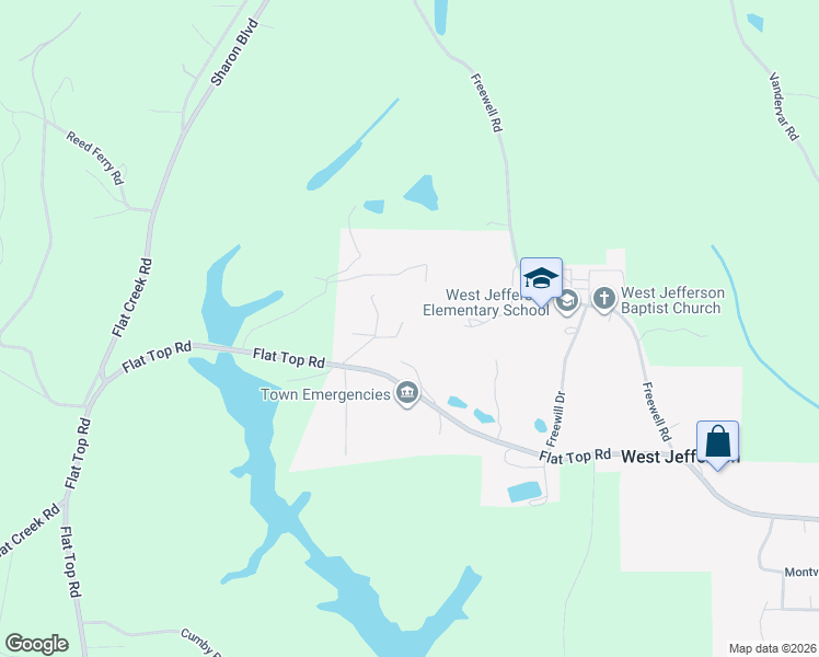 map of restaurants, bars, coffee shops, grocery stores, and more near 4733 Watkins Road in Quinton