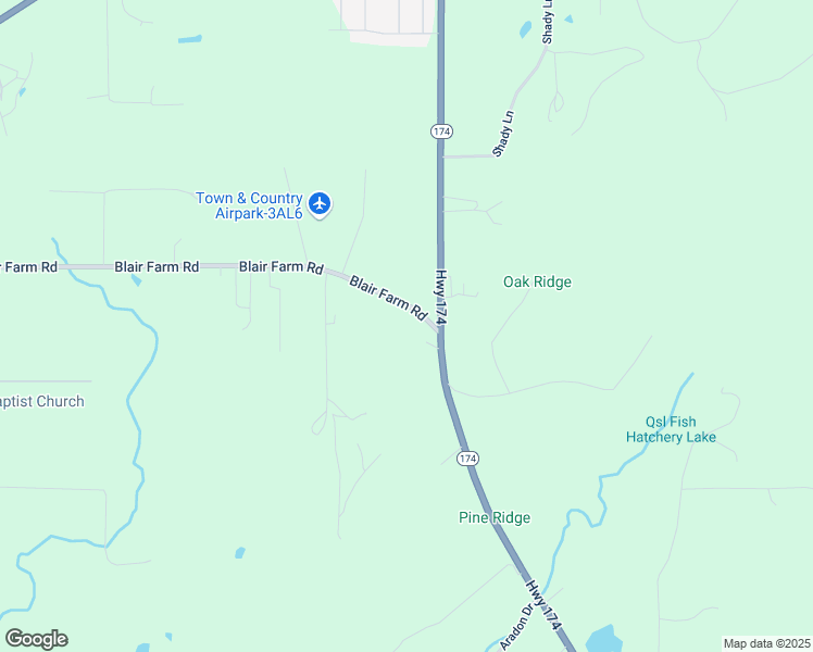 map of restaurants, bars, coffee shops, grocery stores, and more near 1426 Blair Farm Road in Odenville