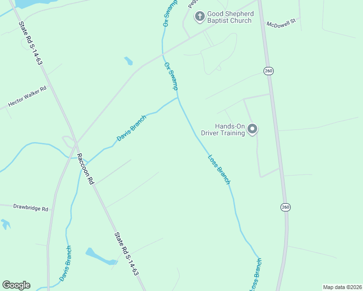map of restaurants, bars, coffee shops, grocery stores, and more near 6403 Raccoon Road in Manning