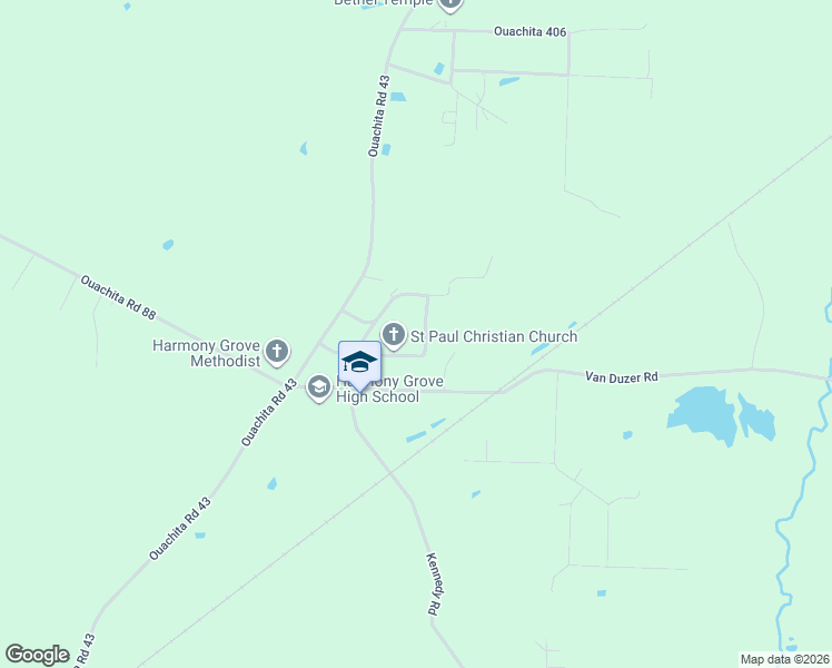 map of restaurants, bars, coffee shops, grocery stores, and more near 166 Ouachita 404 in Camden