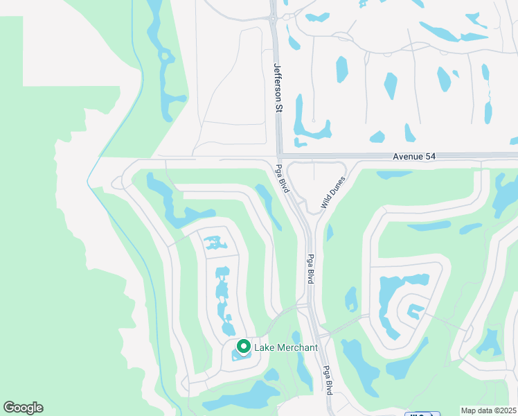 map of restaurants, bars, coffee shops, grocery stores, and more near 54588 Shoal Creek in La Quinta