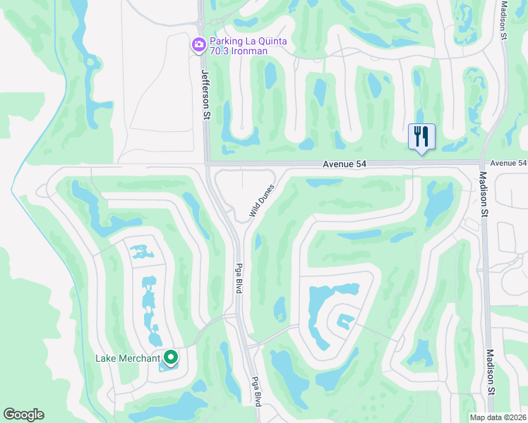 map of restaurants, bars, coffee shops, grocery stores, and more near in La Quinta
