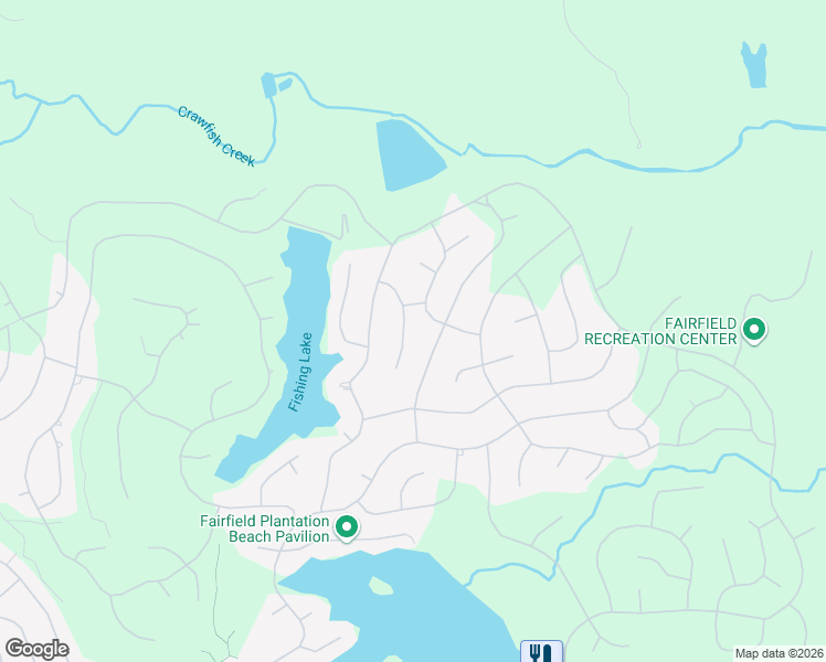 map of restaurants, bars, coffee shops, grocery stores, and more near 5108 Cumberland Court in Villa Rica