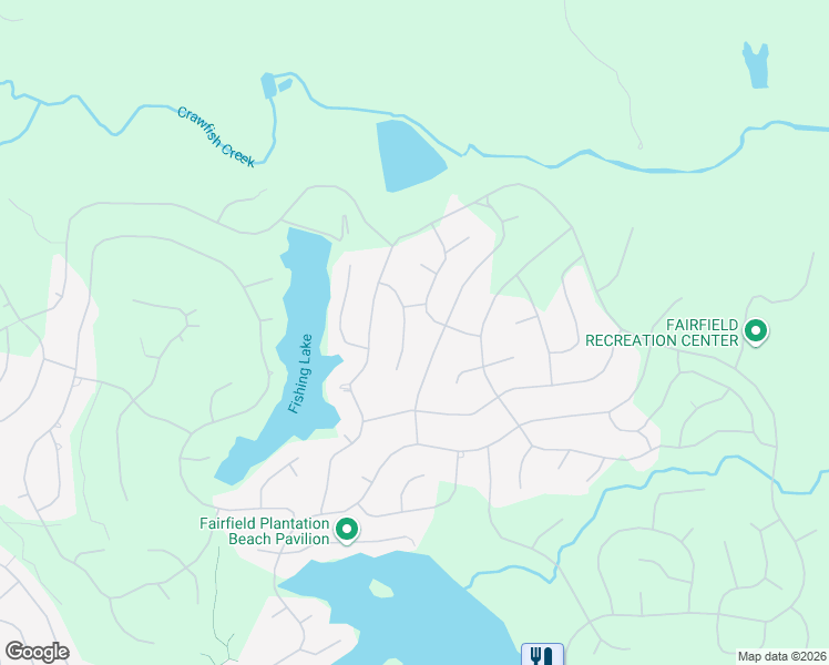map of restaurants, bars, coffee shops, grocery stores, and more near 5108 Cumberland Court in Villa Rica