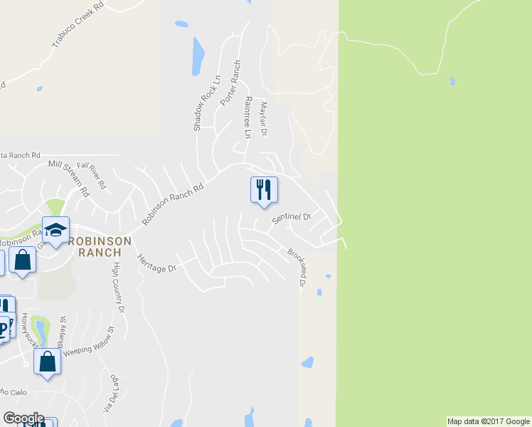 map of restaurants, bars, coffee shops, grocery stores, and more near 21232 Hillgate Cir in Rancho Santa Margarita