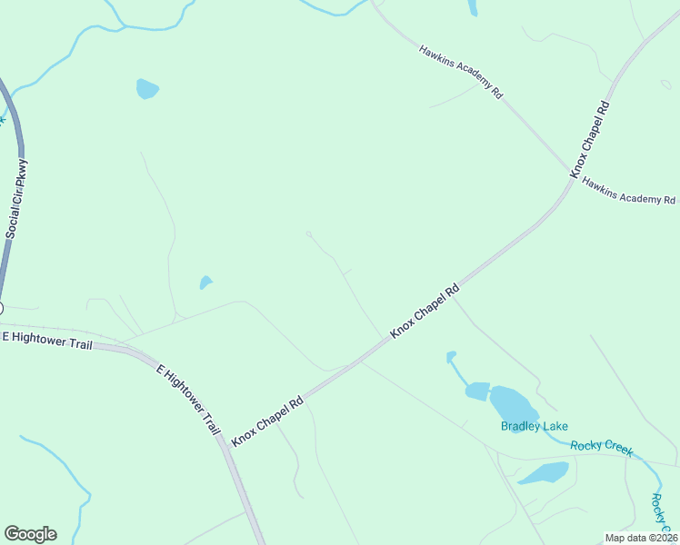 map of restaurants, bars, coffee shops, grocery stores, and more near 4880 Partee Trail in Social Circle