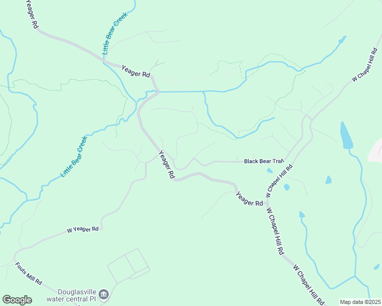 map of restaurants, bars, coffee shops, grocery stores, and more near 5547 Bent Grass Way in Douglasville