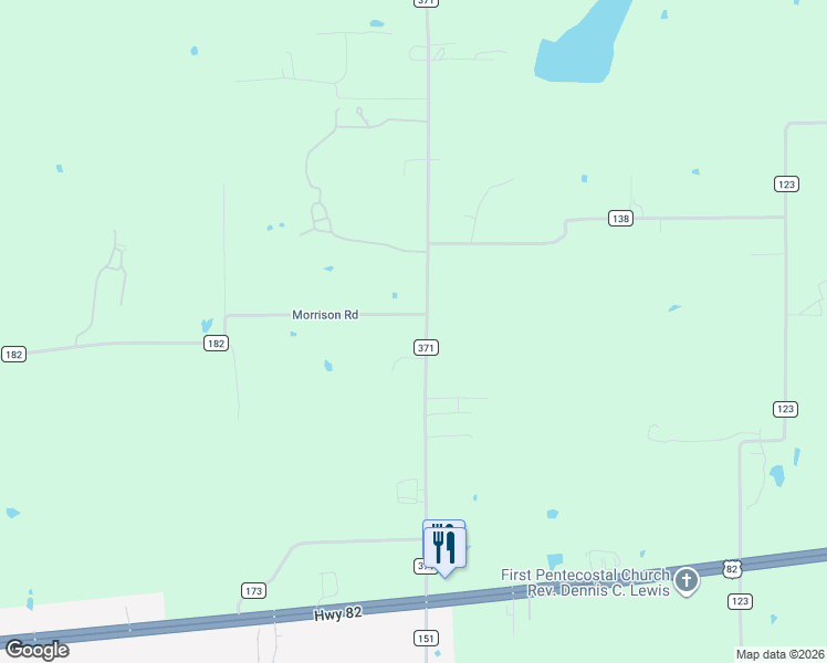 map of restaurants, bars, coffee shops, grocery stores, and more near Farm to Market Road 371 in Gainesville