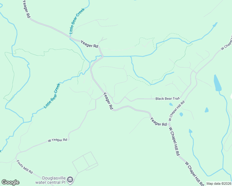 map of restaurants, bars, coffee shops, grocery stores, and more near 5552 Legacy Trail in Douglasville