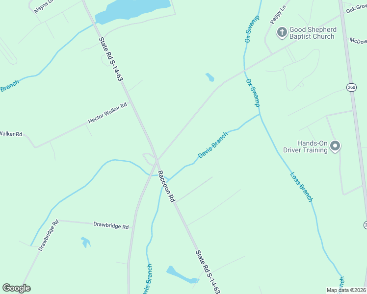 map of restaurants, bars, coffee shops, grocery stores, and more near 1134 Oak Grove Church Road in Manning