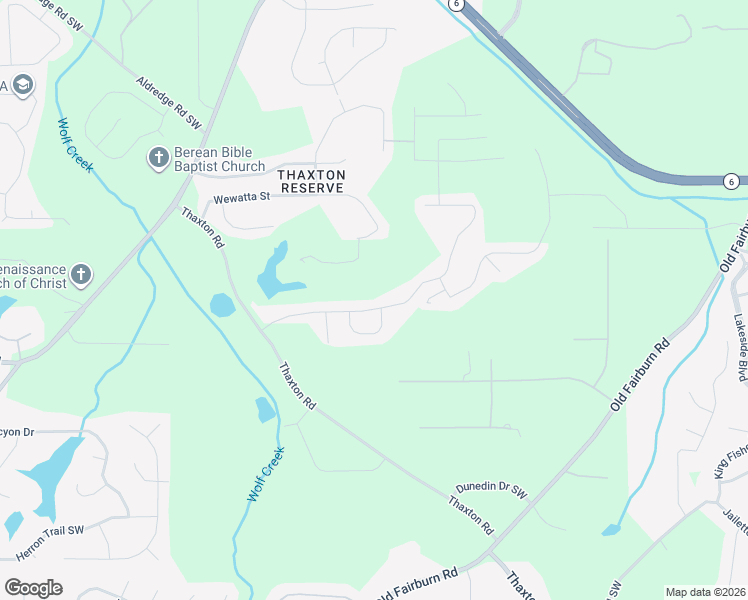 map of restaurants, bars, coffee shops, grocery stores, and more near 4808 Albany Way in Atlanta