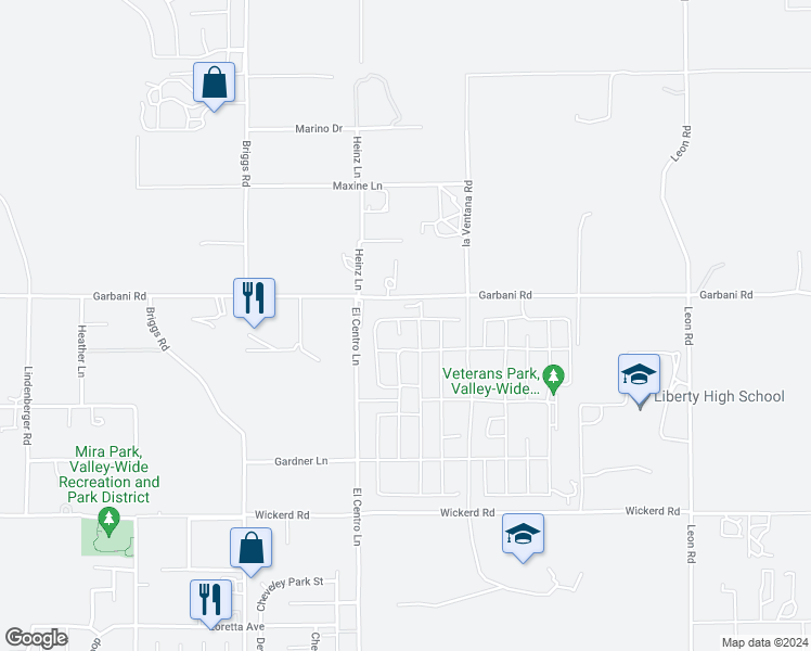 map of restaurants, bars, coffee shops, grocery stores, and more near 32048 Trejo Jr. Circle in Menifee