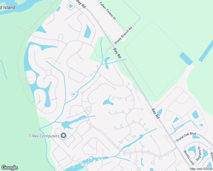 map of restaurants, bars, coffee shops, grocery stores, and more near 2136 Timmerman Road in Myrtle Beach