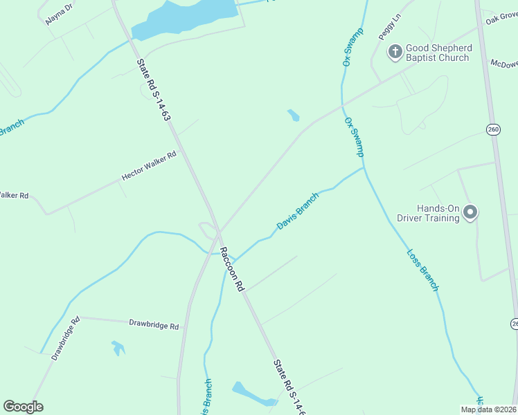 map of restaurants, bars, coffee shops, grocery stores, and more near 1134 Oak Grove Church Road in Manning