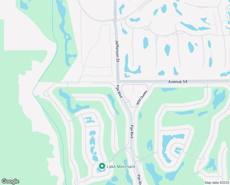 map of restaurants, bars, coffee shops, grocery stores, and more near 54145 Oakhill in La Quinta