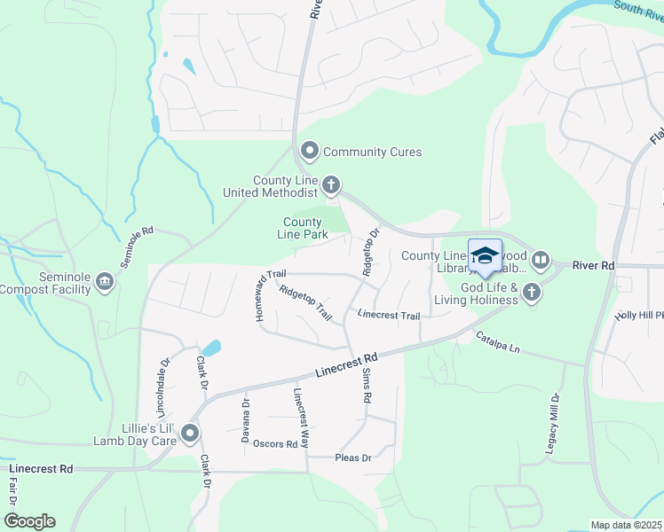 3536 Homeward Trail, Ellenwood GA Walk Score