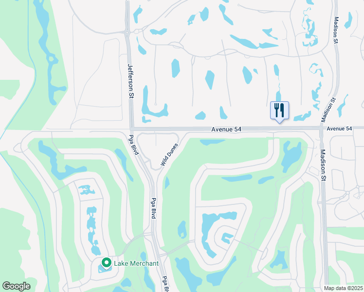 map of restaurants, bars, coffee shops, grocery stores, and more near in La Quinta