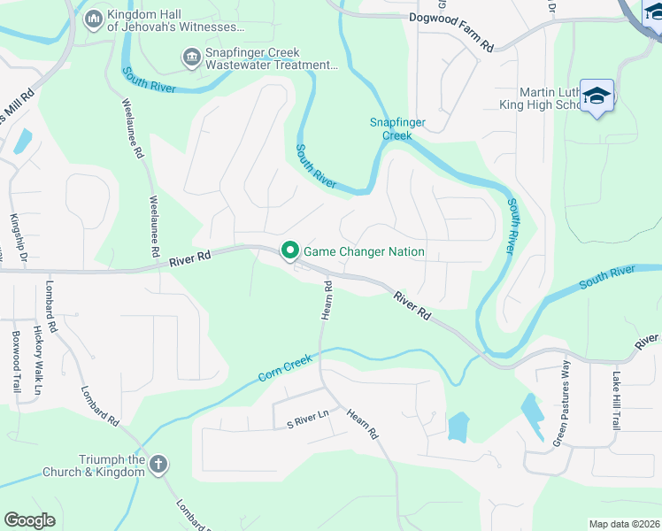 map of restaurants, bars, coffee shops, grocery stores, and more near 4359 Gailsmill Circle in Ellenwood