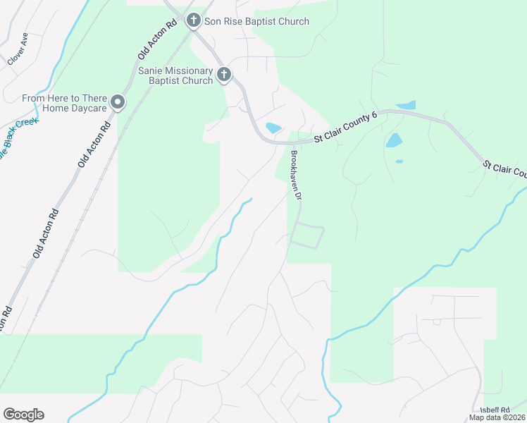 map of restaurants, bars, coffee shops, grocery stores, and more near 80 Lakeside Drive in Odenville