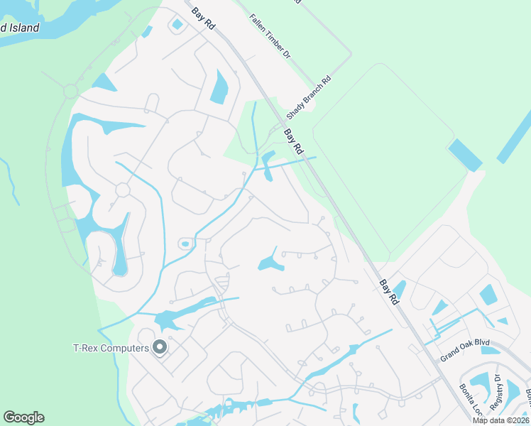 map of restaurants, bars, coffee shops, grocery stores, and more near 2136 Timmerman Road in Myrtle Beach