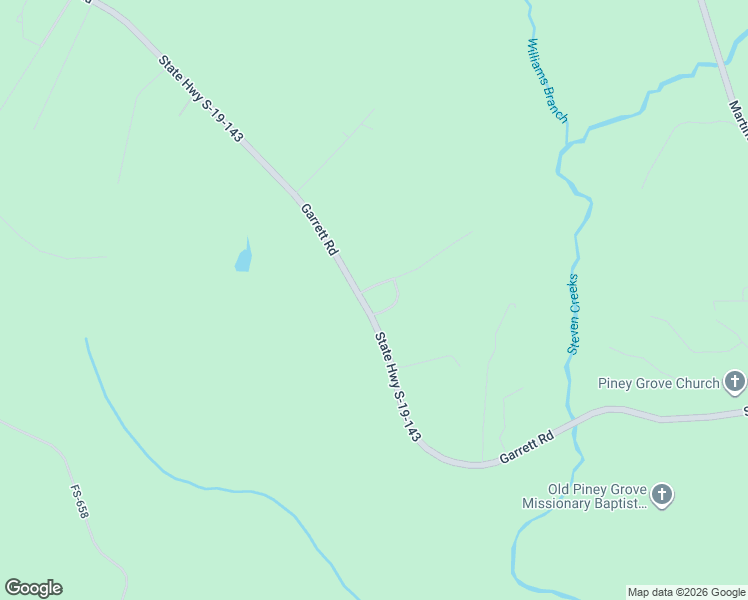 map of restaurants, bars, coffee shops, grocery stores, and more near 198 Garrett Road in Edgefield