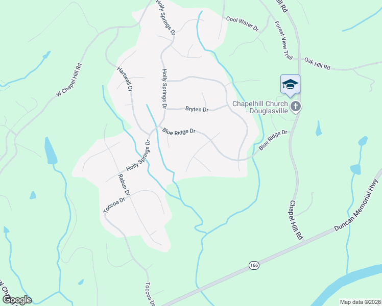 map of restaurants, bars, coffee shops, grocery stores, and more near 5483 Oconee Drive in Douglasville