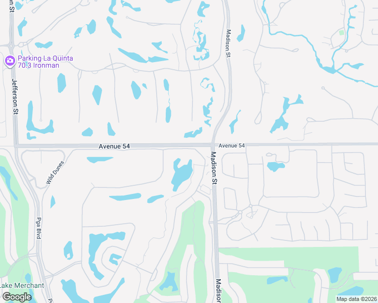 map of restaurants, bars, coffee shops, grocery stores, and more near 54087 Southern Hill in La Quinta