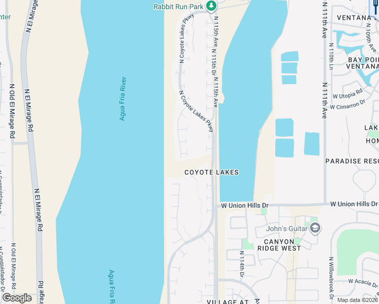 map of restaurants, bars, coffee shops, grocery stores, and more near 11617 West Orange Court in Surprise