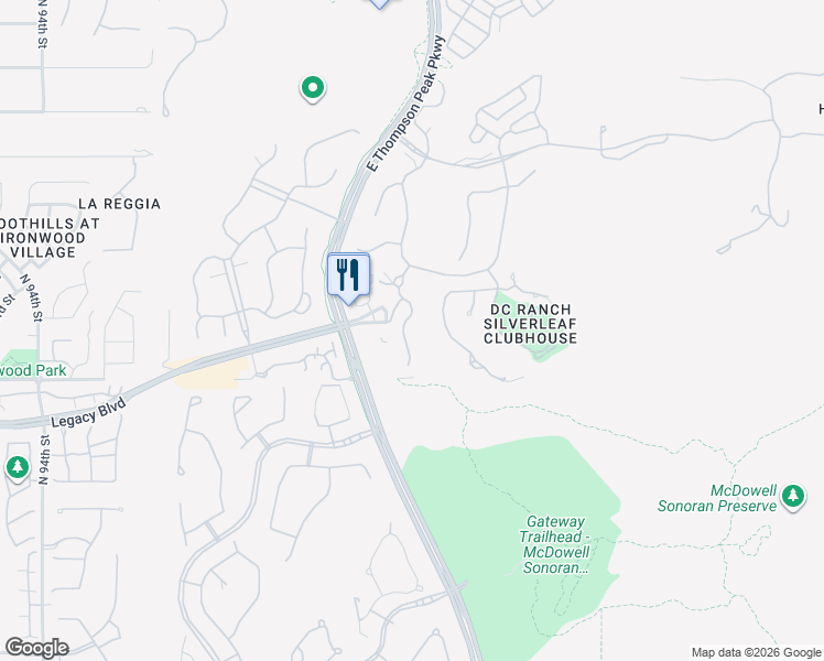 map of restaurants, bars, coffee shops, grocery stores, and more near 18767 North 101st Street in Scottsdale