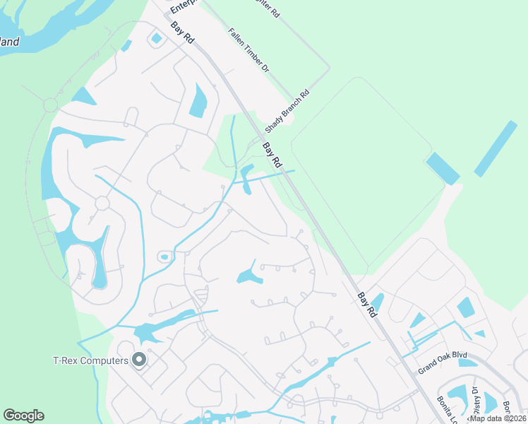 map of restaurants, bars, coffee shops, grocery stores, and more near 2835 McLeod Lane in Myrtle Beach
