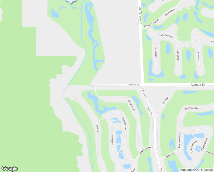 map of restaurants, bars, coffee shops, grocery stores, and more near 54006 Riviera in La Quinta