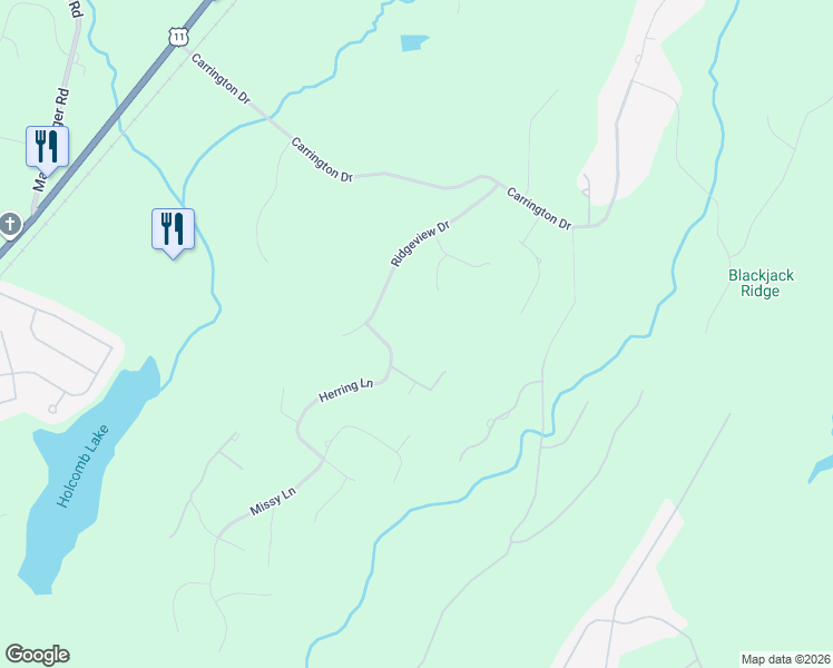 map of restaurants, bars, coffee shops, grocery stores, and more near 8513 Herring Lane in Trussville