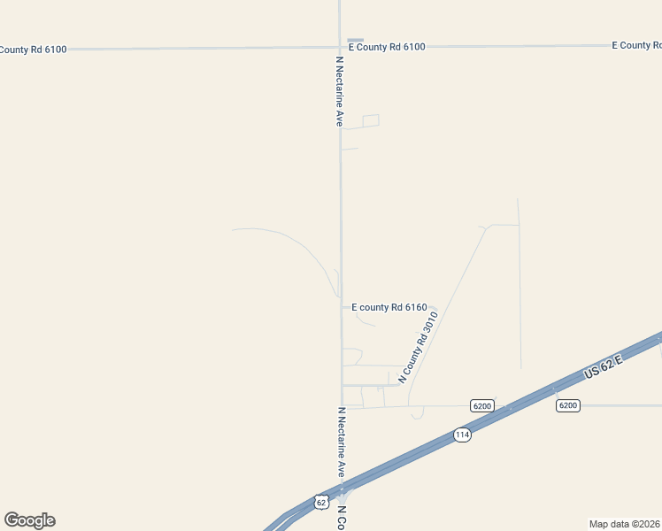 map of restaurants, bars, coffee shops, grocery stores, and more near 5901 County Road 3000 in Lubbock