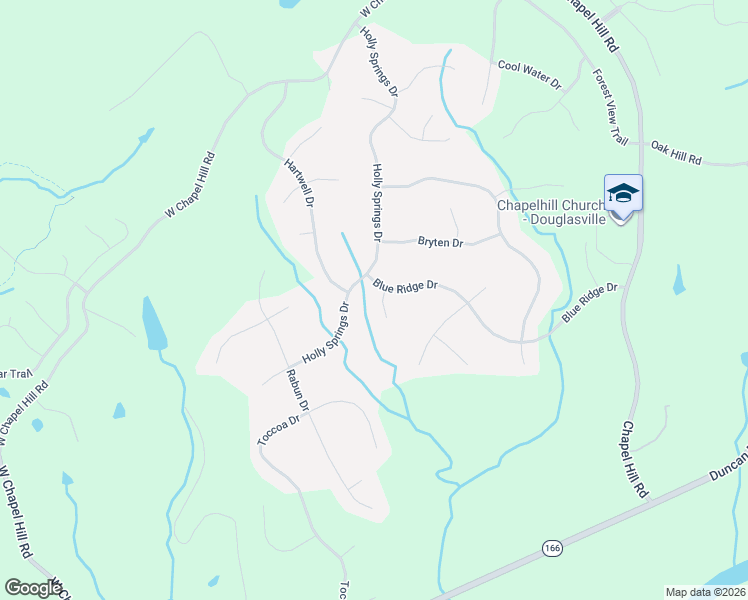 map of restaurants, bars, coffee shops, grocery stores, and more near 5437 Burton Place in Douglasville