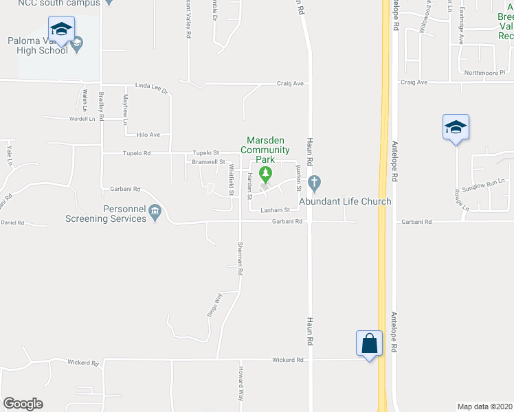 map of restaurants, bars, coffee shops, grocery stores, and more near 27562 Lanham Street in Menifee