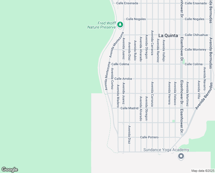 map of restaurants, bars, coffee shops, grocery stores, and more near 53872 Avenue Montezuma in La Quinta