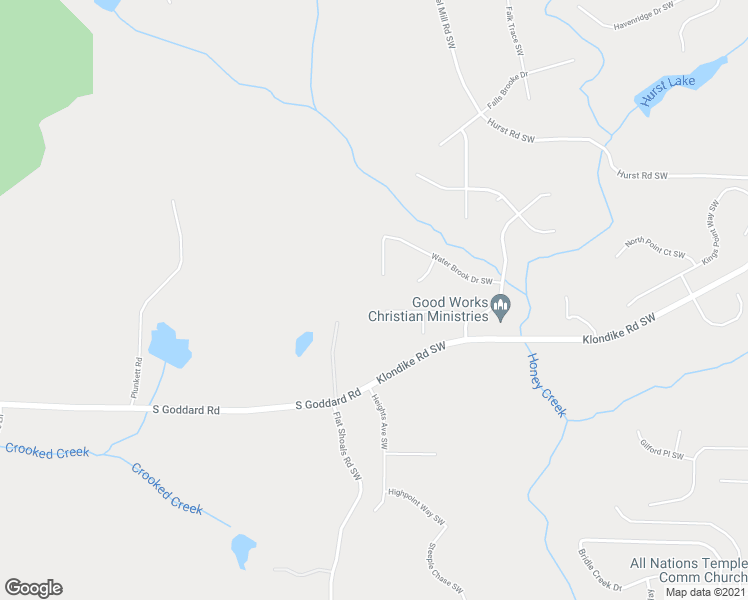 map of restaurants, bars, coffee shops, grocery stores, and more near 3101 Stone Bridge Trail Southwest in Conyers