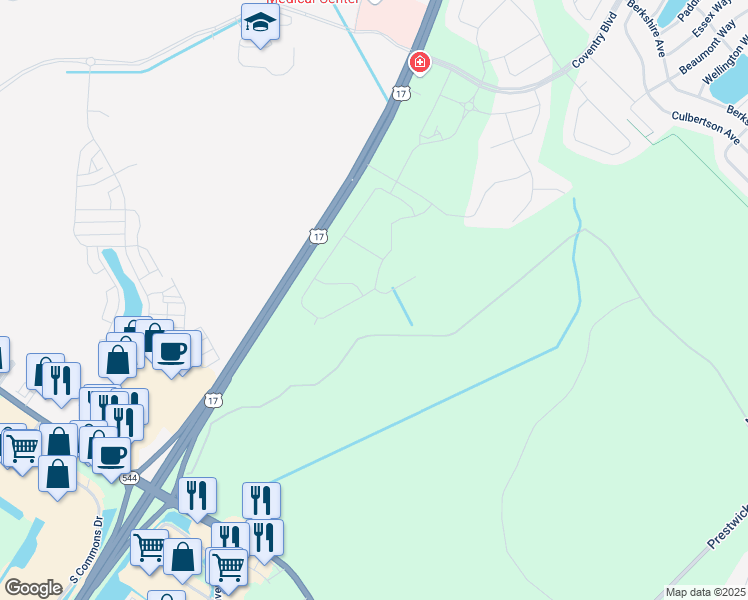 map of restaurants, bars, coffee shops, grocery stores, and more near in Myrtle Beach