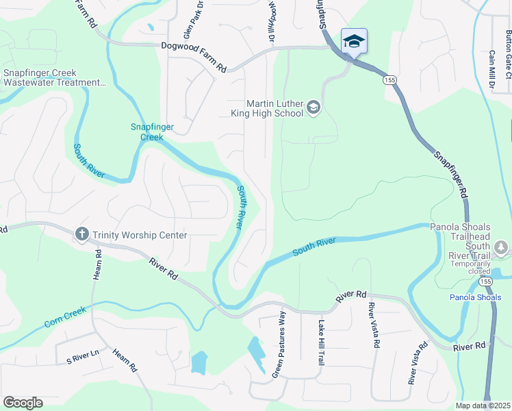 map of restaurants, bars, coffee shops, grocery stores, and more near in Lithonia